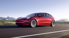 The Model 3 no longer qualifies for the CVRP rebate (image: Tesla)