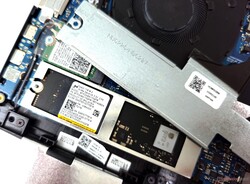 The M.2 SSD can be accessed after removing the cover