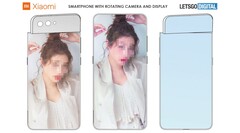 The Xiaomi 'swivel-cam' phone. (Source: CNIPA via LetsGoDigital)