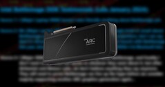 Mid-range Arc Alchemist discrete boards like the Arc A750 debuted in October 2022. (Source: Intel/Moore's Law Is Dead/edited)