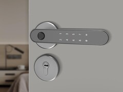The Arkfish Smart Room Door Lock S5 has a fingerprint scanner. (Image source: Xiaomi Youpin)