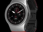BLOCKS Core modular smartwatch Stainless Steel with Sunrise Red strap