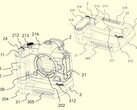 Active cooling grip for Canon mirrorless cameras (Image Source: Japan Patent Platform)