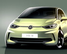 The new Volkswagen ID.3 concept has a 12-in (~30.5 cm) infotainment display. (Image source: Volkswagen)