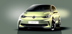 The new Volkswagen ID.3 concept has a 12-in (~30.5 cm) infotainment display. (Image source: Volkswagen)