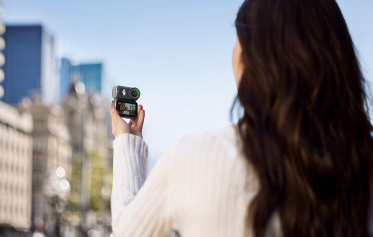 The Osmo Nano with the dock (Image source: DJI)