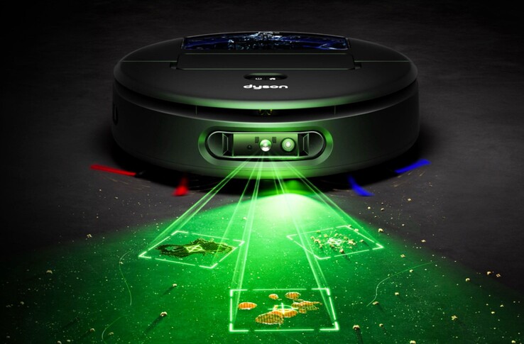 The Dyson Spot+Scrub AI Robot Vacuum Cleaner. (Image source: Dyson)