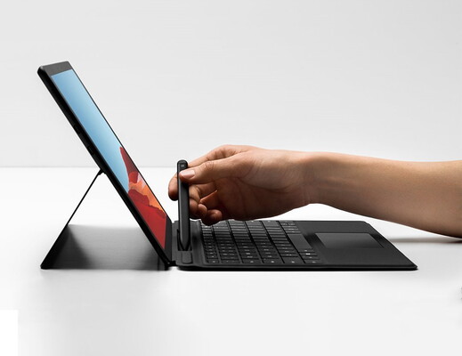 The Surface Pro X will feature a custom engineered ARM-based processor. (Image source: Microsoft