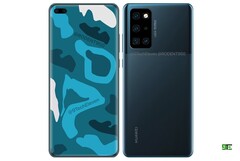 Renders of the Huawei P40 Pro. (Source: @9TechEleven x @RODENT950)