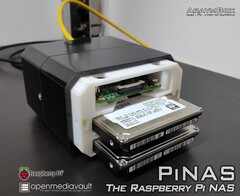 PiNAS: Make your Raspberry Pi into an affordable two-drive NAS (Image source: AraymBox)