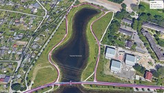 Test bike ride: Circumnavigation of the lake