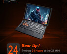 The ONEXPLAYER X1 Mini can be used as a large gaming handheld or a mini laptop. (Image source: One-Netbook)