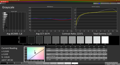 CalMAN grayscale sRGB