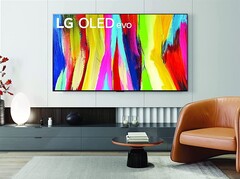 A noteworthy deal for the gigantic 77-inch LG C2 OLED includes a warranty with four years of burn-in protection (Image: LG)