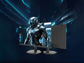 The Lecoo N2521SQ costs around $131. Pictured: a promo picture showing the design of the gaming monitor.
