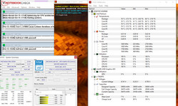 Our test device during a stress test.