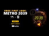 A poster teasing Metro 2039's reveal date