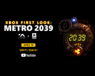 A poster teasing Metro 2039's reveal date