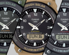 The new Casio AQ-S820 series watches will likely come with 100-meter water resistance, five alarms, LED backlight, and world time. (Image source: Casioblog)