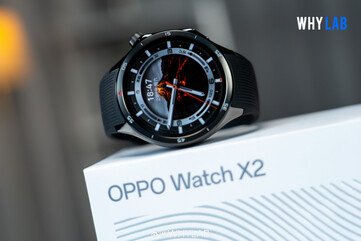 The Oppo Watch X2 will be available in black, too. (Image source: WHYLAB)