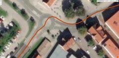 Tracking Xiaomi Poco X8 roundabout