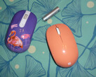 The Bluetooth Mouse, right, next to a now discontinued US$6 mouse from a much lesser-known brand, left (Image source: Own)