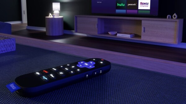 The Roku Voice Remote Pro (2nd edition) has backlit keys. (Image source: Roku)