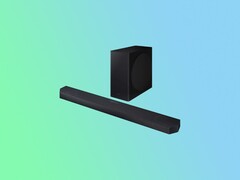 Samsung's mid-range Dolby Atmos soundbar is currently down to its lowest price. (Image source: Samsung / Kristen Spradlin / Notebookcheck)