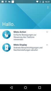 Lenovo Moto E4 software