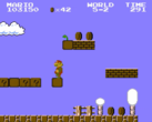 A screenshot from the original Super Mario Bros. (image source: Nintendo)
