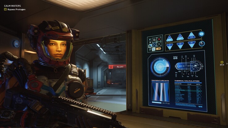 The station interiors are packed with the kind of functional, lived-in detail that The Expanse has always done well.