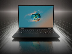 The InfinityBook Max 15 Gen 10 also features a 300 Hz display. Pictured: a promo picture of the laptop. (Image source: Tuxedo)