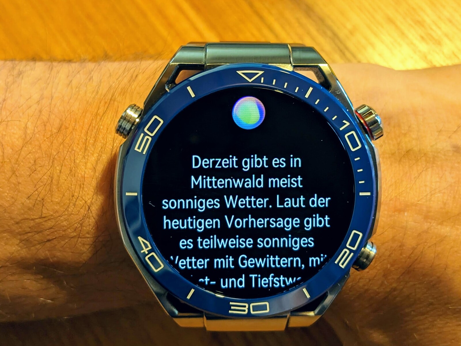Huawei Watch Ultimate Voyage Blue Review