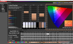 ColorChecker before calibration