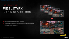 AMD&#039;s &quot;Gaming Super Resolution&quot; could offer Radeon gamers an alternative to ease the hit of enabling ray-tracing (Image source: AMD)