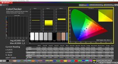 CalMAN ColorChecker calibrated