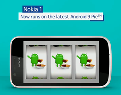 Nokia 1 units are now receiving an Android Pie update notification. (Source: Twitter)