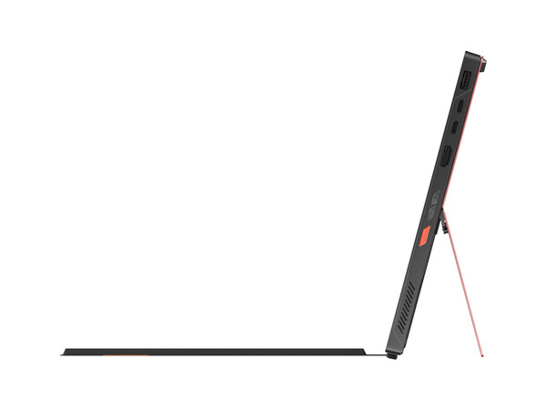 The OneXPlayer Super X looks like the ROG Flow Z13 from the side. (Image source: One-Netbook)
