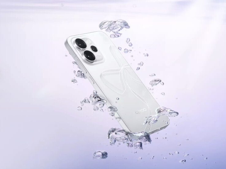 The Oppo Reno15 is IP69 certified against dust and water ingress. (Image source: Oppo)