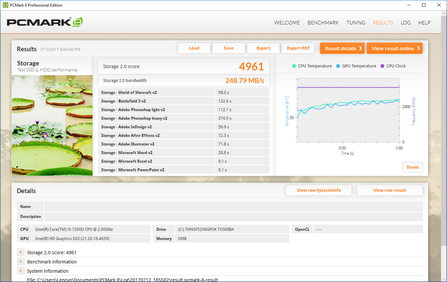 PCMark 8 Storage Accelerated v2