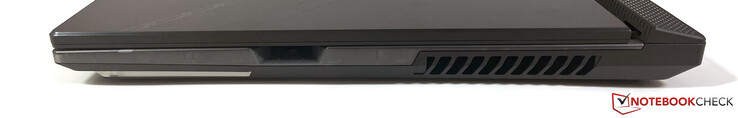 Right: Slot for Asus Keystone