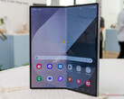 The Galaxy Z Fold7 is rumoured to feature a 2,600-nit AMOLED foldable display, just like the Galaxy Z Fold6 pictured. (Image source: Notebookcheck)