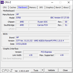 CPU-Z Mainboard