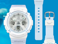 Casio’s new G-Shock BGA-2800K-7A watch (pictured) will launch in Japan in August 2025. (Image source: Casio)