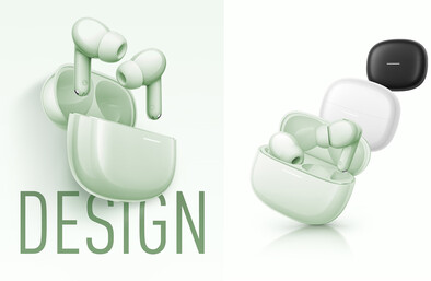Design and color options of the earbuds