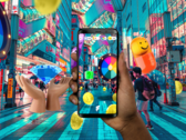A new AR experience in the Fold app allows players to find and win bitcoin. (Image source: Fold)