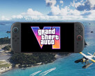 GTA 6 shown on a Switch 2 console