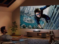 The Hisense PL2 Laser TV will launch in Europe in August. (Image source: Hisense)