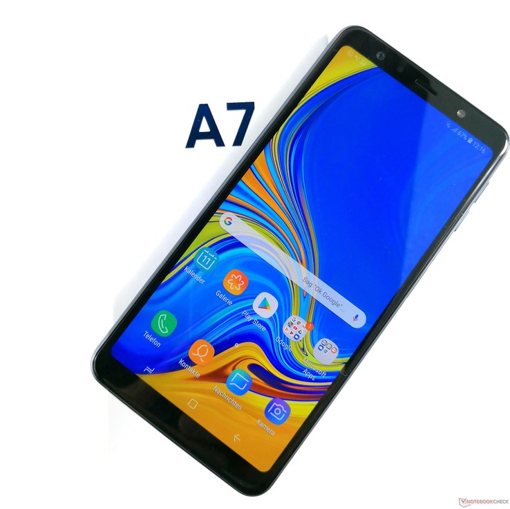 Case - Galaxy A7 (2018) with a plastic frame