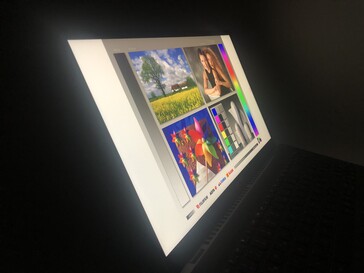 Viewing-angle stable IPS panel